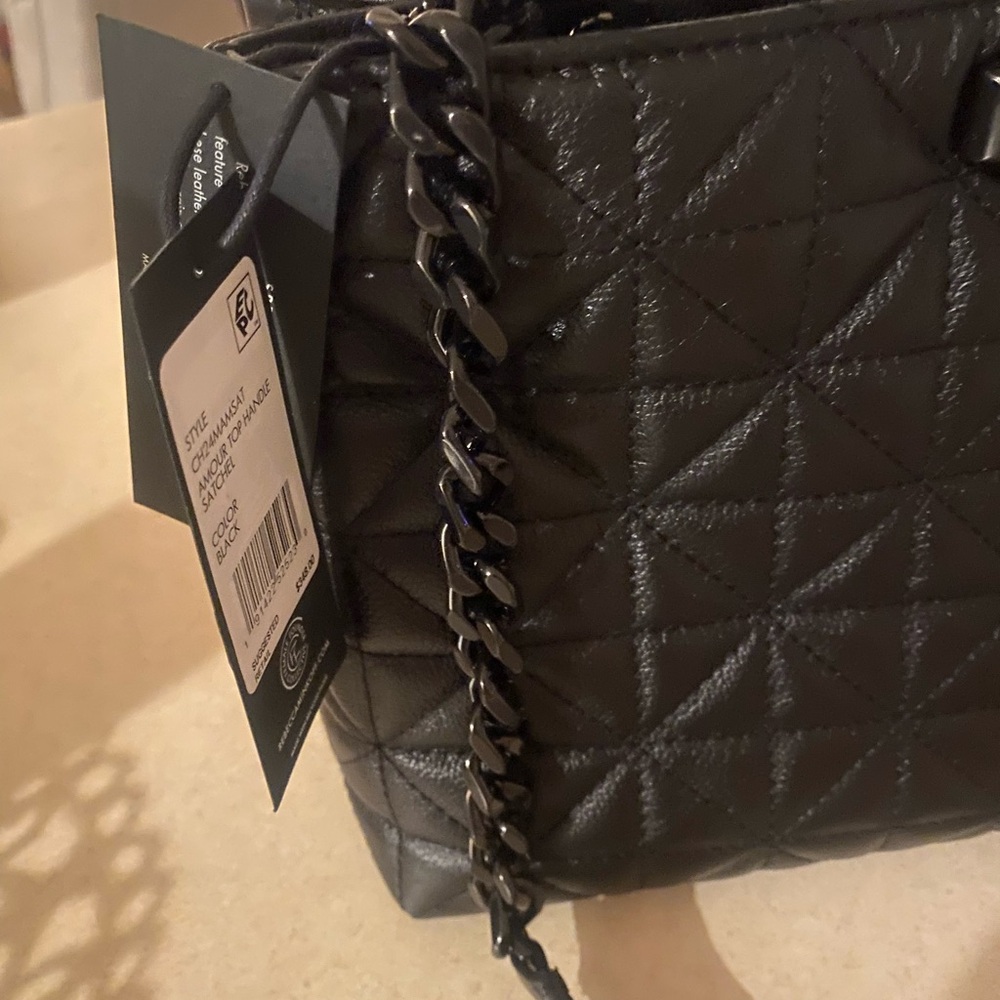 Rebecca Minkoff Black Quilted Crossbody Bag - Picture 4 of 10
